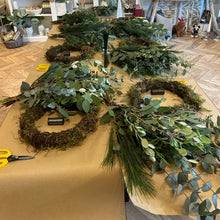 Load image into Gallery viewer, Luxury Wreath Making Workshop // Tuesday 2 December