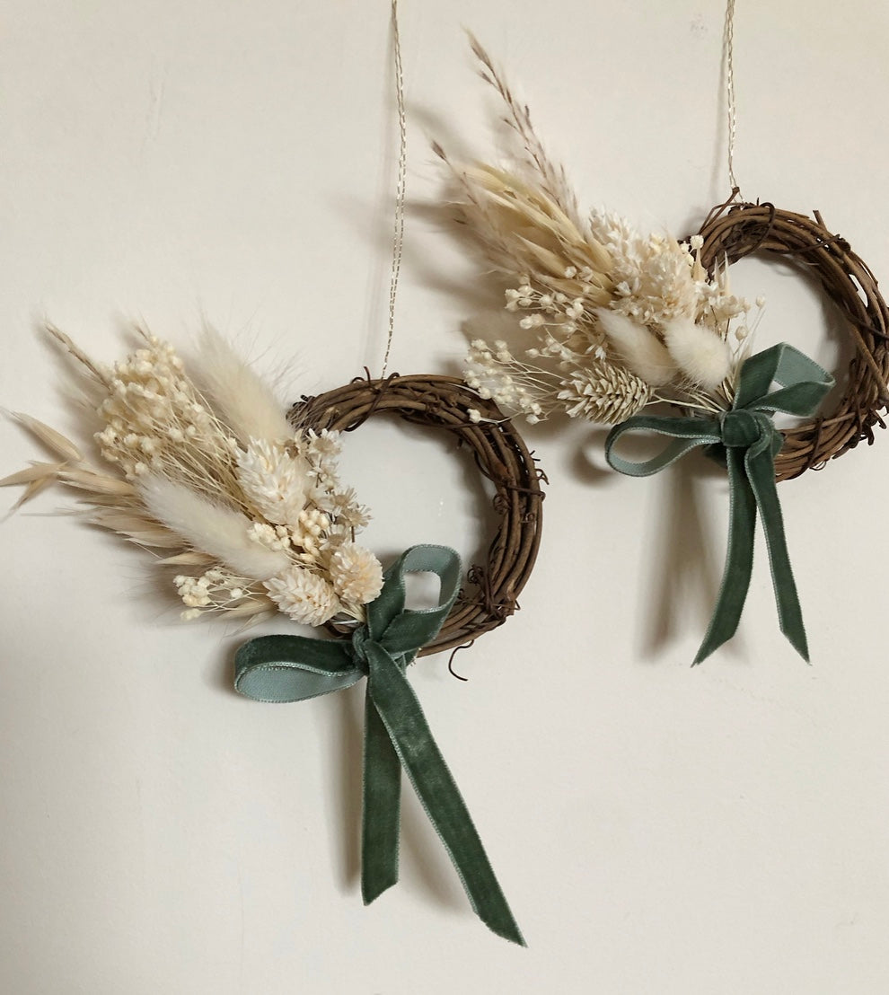 Silent Night // Dried Flower Wreath